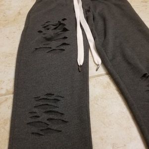 Destroyed RAG sweatpants